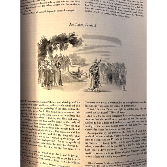 Vtg 1946 "A Treasury of Grand Opera" Songbook Paperback Henry Simon / 403 pages - Picture 13 of 16